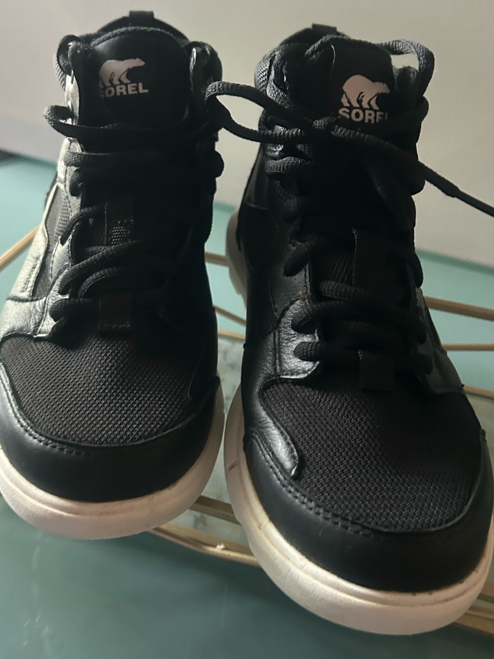 Sorel Explorer Black Boots II Sneaker Mid Size 7.5 Women’s Shoes waterproof